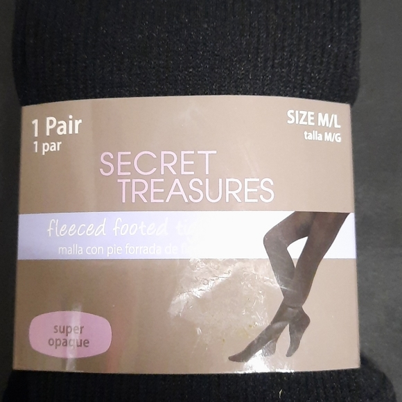 Secret Treasures super opaque black tights - Picture 2 of 3